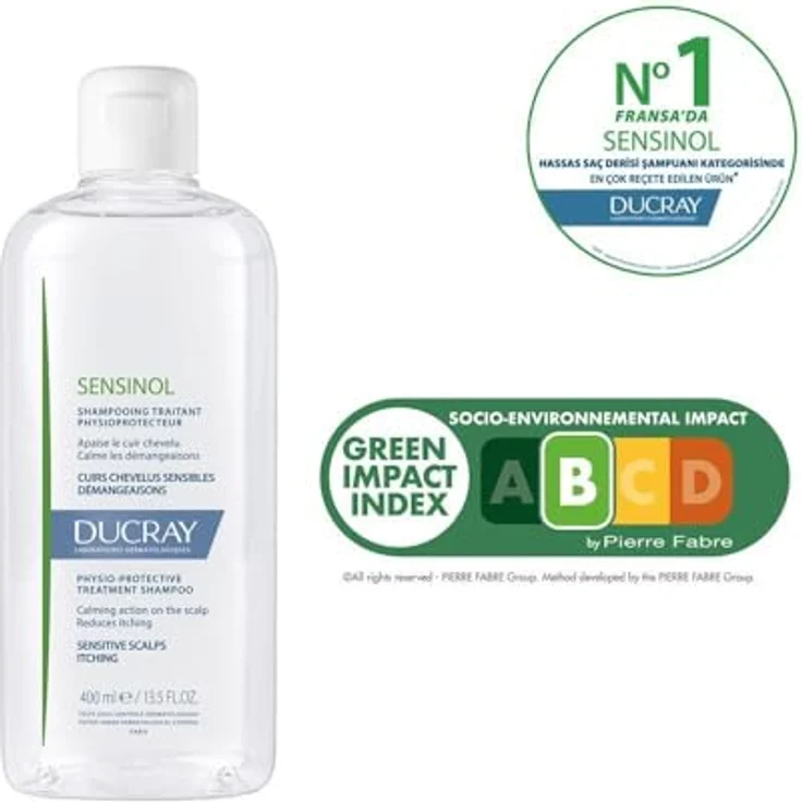 Ducray Sensinol Shampoo Mit Physio-Hautschutz 400 ml – Bild 6