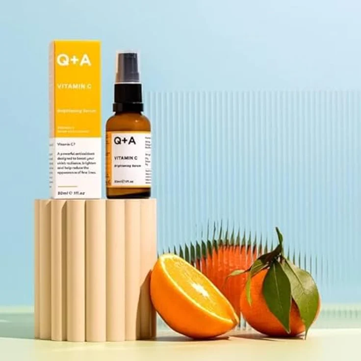 Q+A Vitamin c Brightening Serum Gesichtsserum für strahlende Haut 30 ml – Bild 6