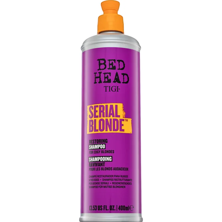 Tigi Bed Head Serial Blonde Shampoo für geschädigtes blondes Haar 400 ml