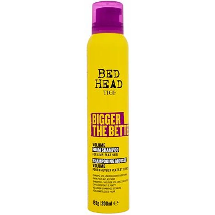 Tigi Bed Head Bigger The Betterâ„¢ Volumen Schaumshampoo für feines Haar 200 ml