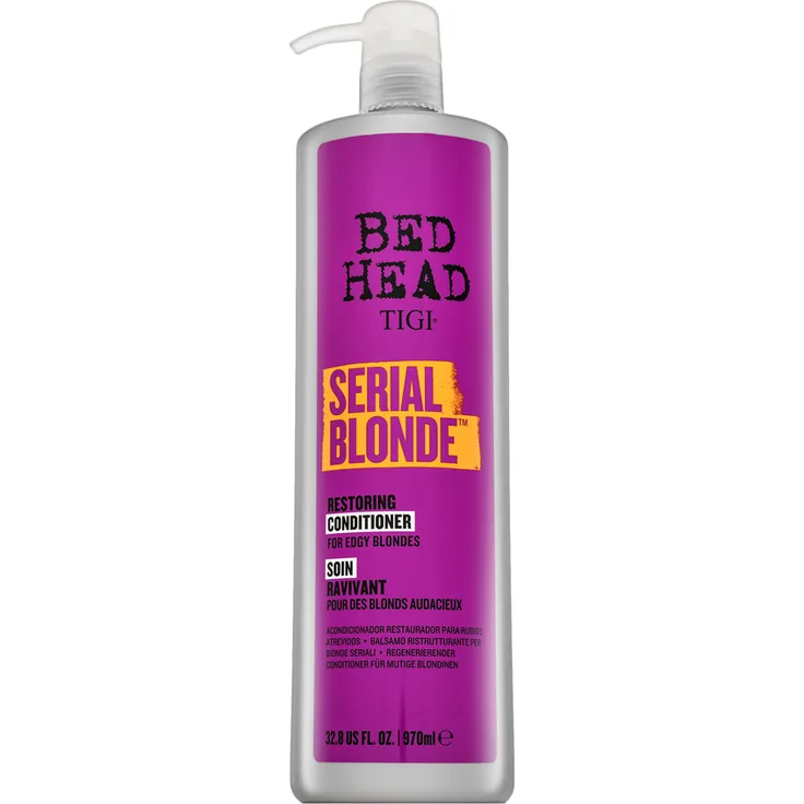 Tigi Bed Head Serial Blonde Regenerierender Conditioner für geschädigtes blondes Haar 970 ml für Frauen