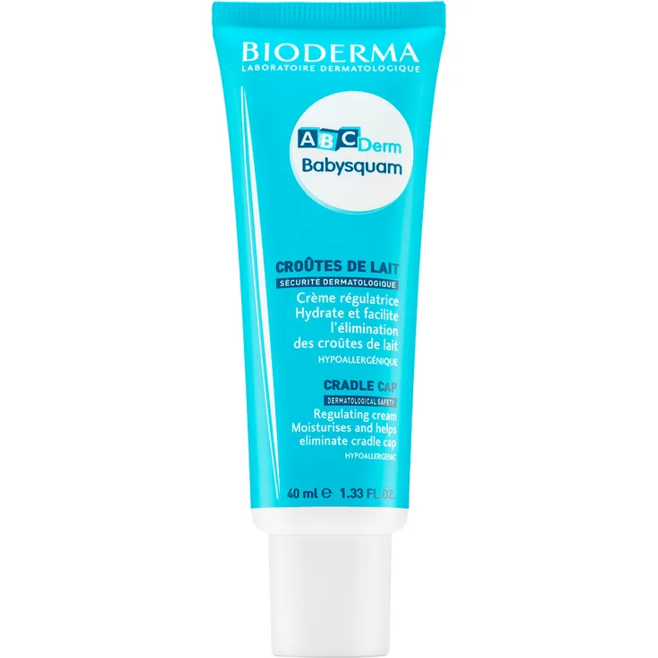 BIODERMA ABCDerm Babysquam Creme gegen Schuppen auf der Kopfhaut 40 ml für Kinder