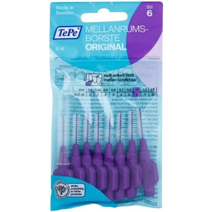 TePe Original Interdental Brushes 1,1 mm 8 Stück