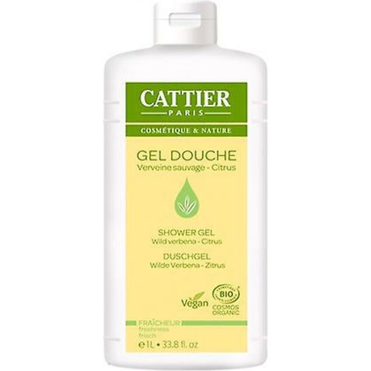 Cattier Reinigung Wilde Verbena-Zitrus Duschgel 1000 ml