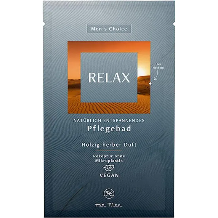 Dresdner Essenz Pflegebad Men's Choice Relax Badesalz & Badebomben 60 g