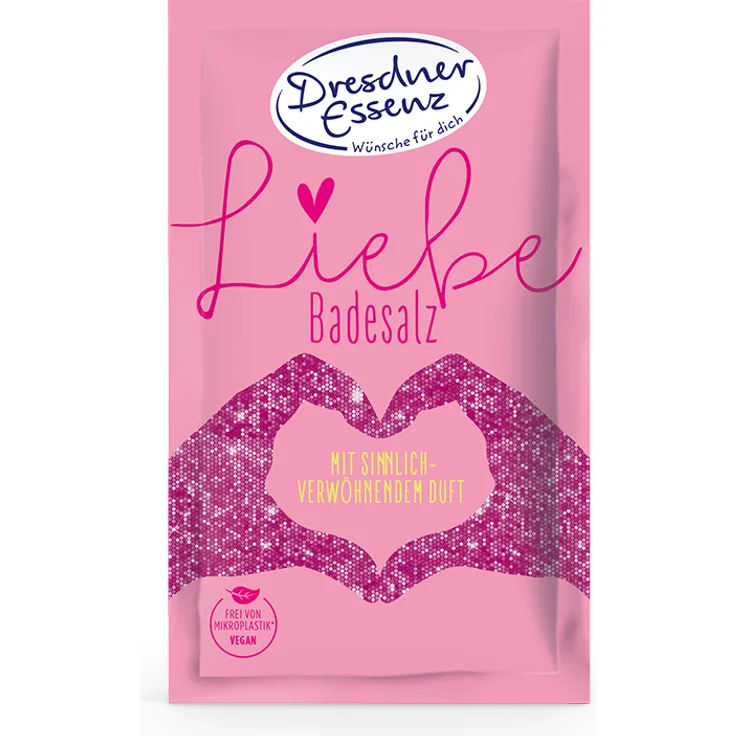 Dresdner Essenz Pflegebad Glück Badesalz & Badebomben 60 g