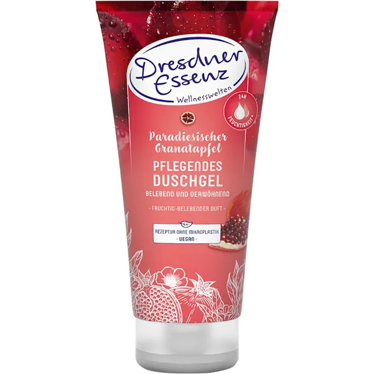 Dresdner Essenz Pflegedusche Paradiesischer Granatapfel Duschgel 200 ml