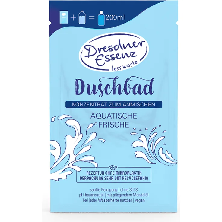 Dresdner Essenz Duschbad Konzentrat Aquatische Frische Duschgel 40 g