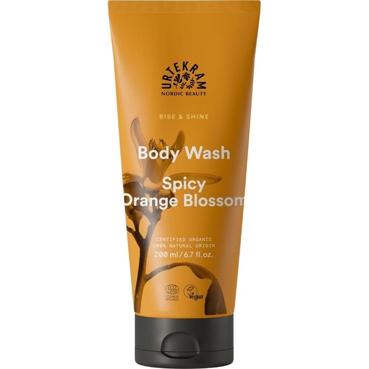 Urtekram Spicy Orange Blossom Body Wash 200ml Duschgel 200 ml