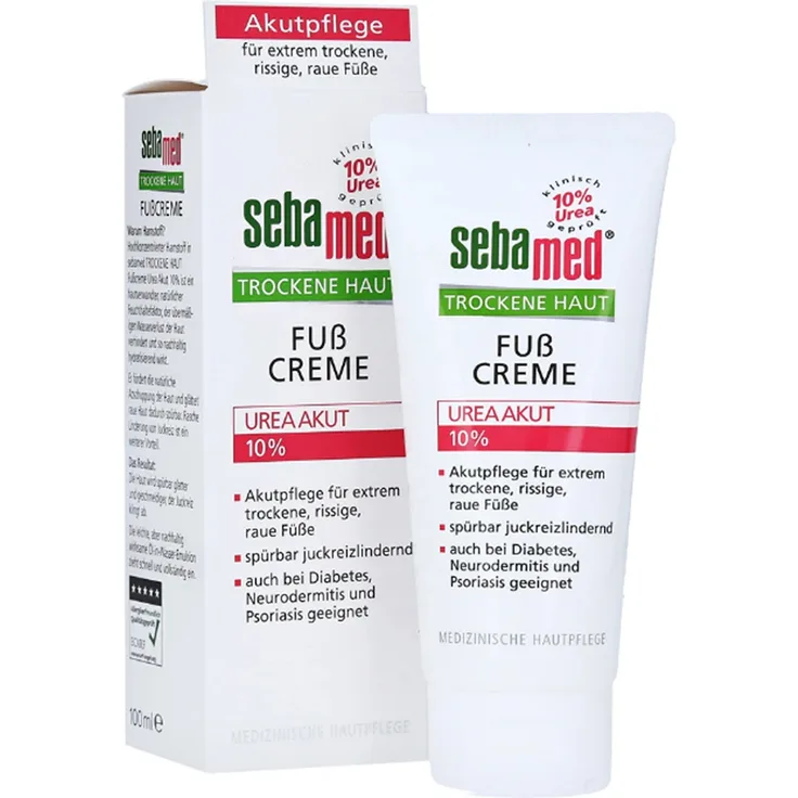 sebamed Sebamed Trockene Haut 10% Urea Akut Fußcreme Fußcreme 100 ml