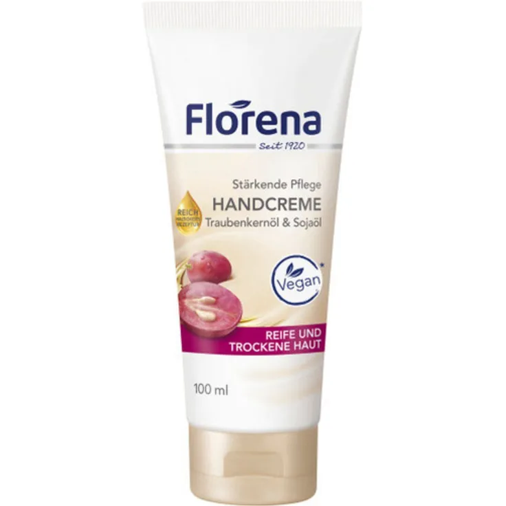 Florena Traubenkernöl & Sojaöl Handcreme 100 ml