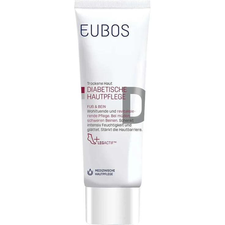 Eubos Eubos Diabetische Haut Pflege Fuß+Bein Creme Fußcreme 100 ml