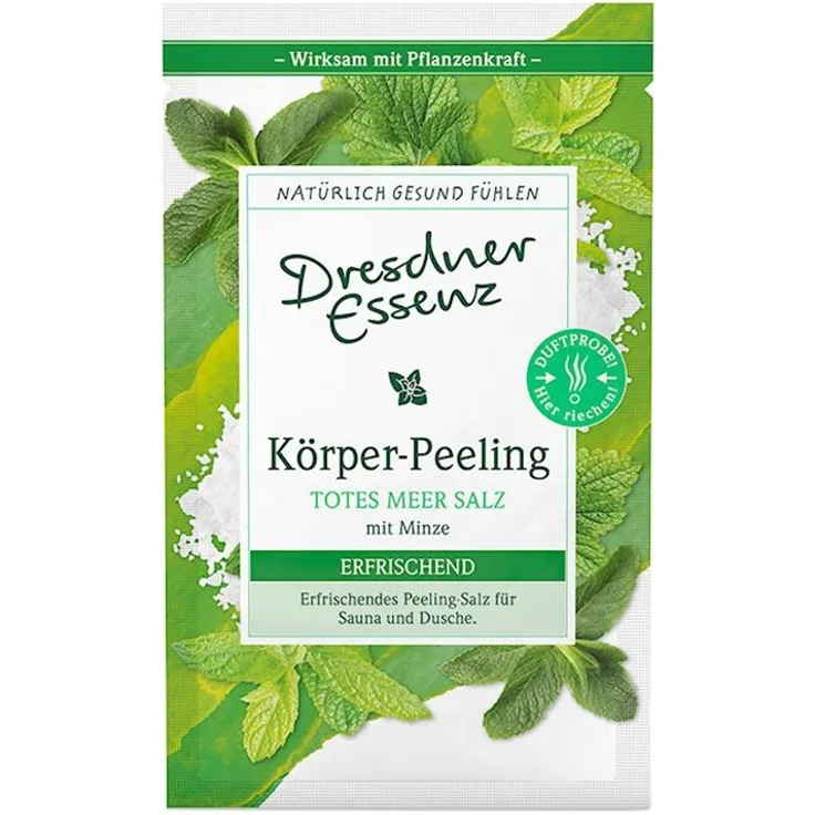 Dresdner Essenz Körperpeeling Minze Körperpeeling 50 g