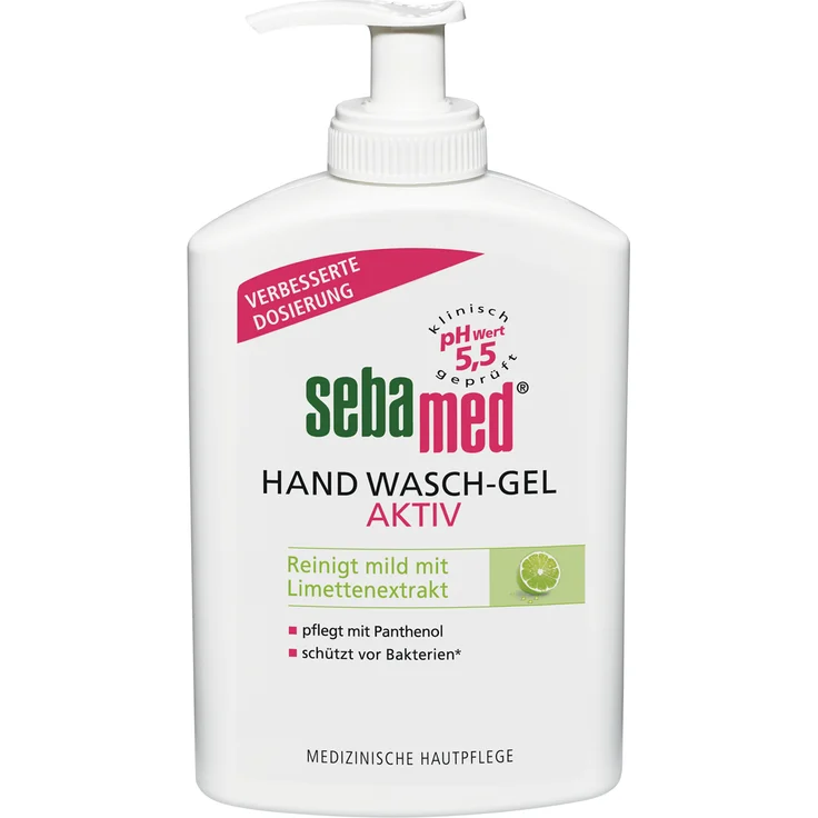 sebamed Sebamed Hand Wasch-Gel Aktiv Seife 300 ml – Bild 1