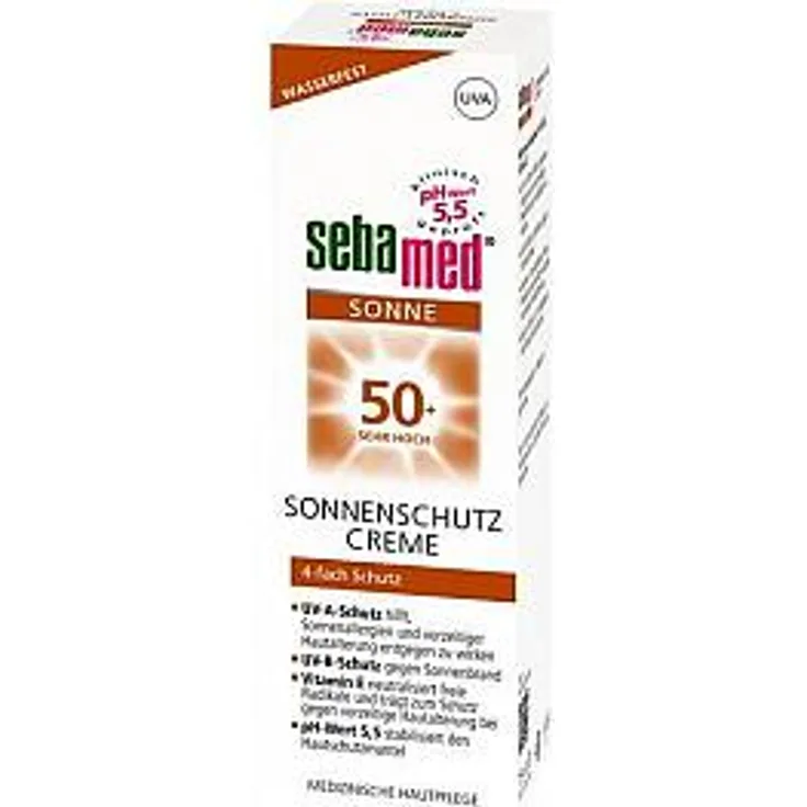 Sebamed Sonnenschutz Creme LSF 50+ 75 ml