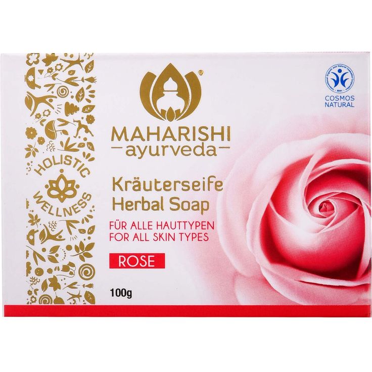 Maharishi Ayurveda Kräuterseife Rose 100g Seife 100 g