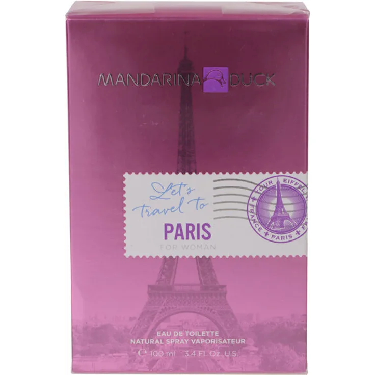 Mandarina Duck Lets Travel To Paris Eau de Toilette (EdT) Damenduft 100 ml