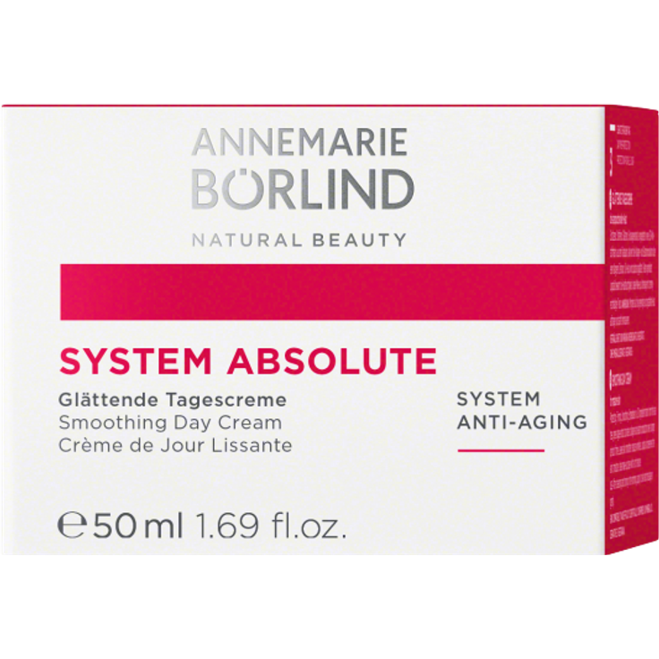 Annemarie Börlind System Absolute Glättende Tagescreme 50 ml, Anti-Aging Wirkung, für reife Haut geeignet – Bild 2