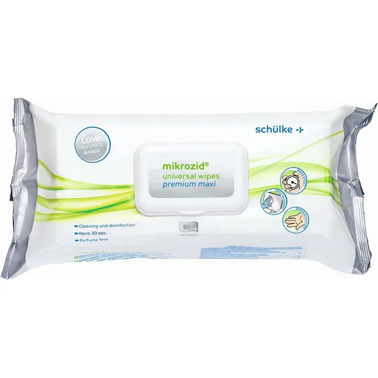 Flächendesinfektionstücher 80x mikrozid® universal wipes premium - 1 x 80 Stück