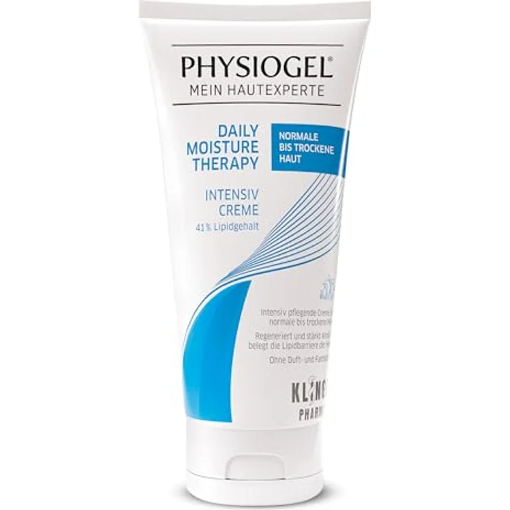 Physiogel Daily Moisture Therapy Intensiv Creme 150 ml - regenerierende Feuchtigkeitscreme für trockene Haut - spendet intensive Feuchtigkeit – Bild 1