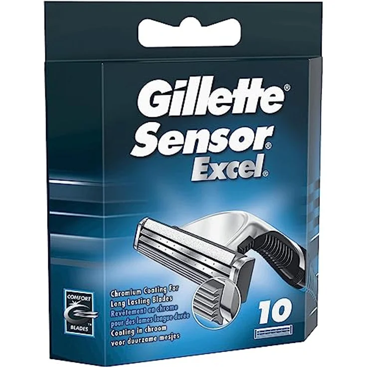 Gillette Sensor Excel Rasierklingen 10 Stück – Bild 3