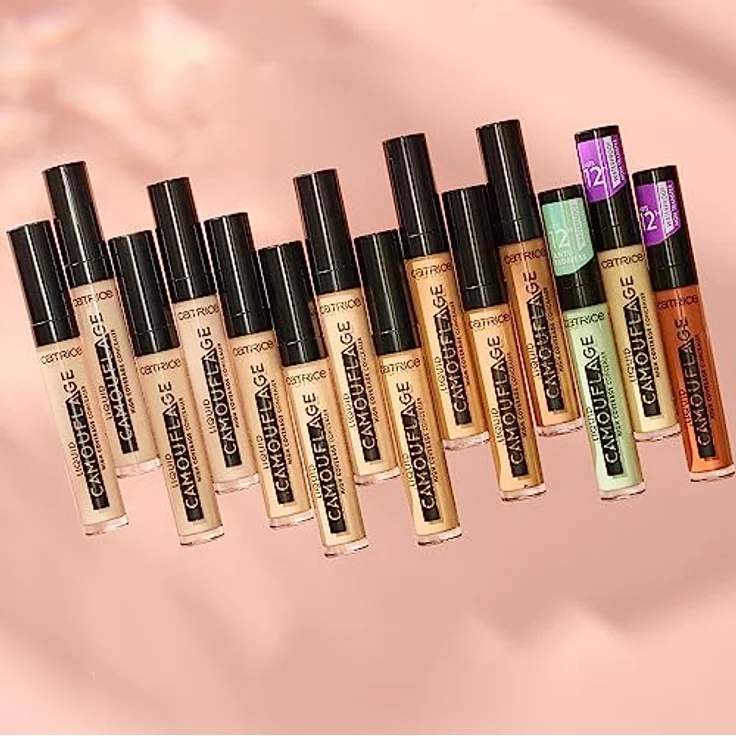 Catrice Liquid Camouflage High Coverage Concealer, Nr. 048, Nude, langanhaltend, für trockene Haut, für unreine Haut, für Mischhaut, vegan, ölfrei, wasserfest, ohne Alkohol, 1er Pack (5ml) – Bild 5