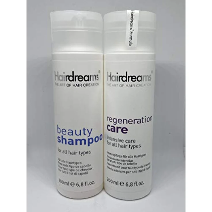 Hairdreams Beauty Shampoo & Regeneration Set, Pflegeshampoo für langes Haar und Echthaar-Extensions – Bild 1