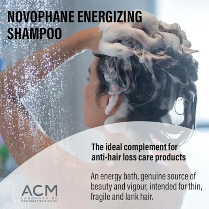 Novophane ACM Energieshampoo, 200 ml - Sprödigkeit für das Haar – Bild 4
