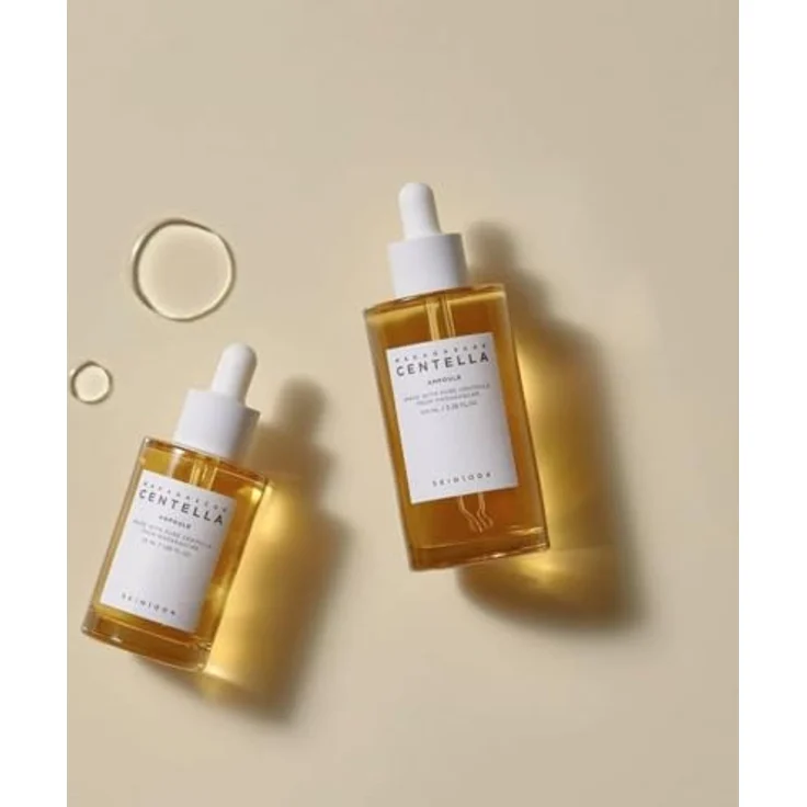SKIN1004 Madagascar Centella Ampoule 100 ml, Gesichtsserum zur Hautreparatur und Feuchtigkeitsregulierung – Bild 5