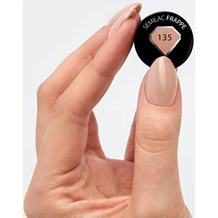Semilac Uv Hybrid Nagellack Frappe 135 7 ml – Bild 3