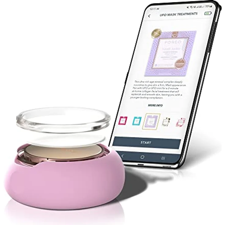 Foreo UFO Maskenpads Youth Junkie 2.0, Anti-Pickel-Gesichtsmasken mit Kollagen, 6 g – Bild 3