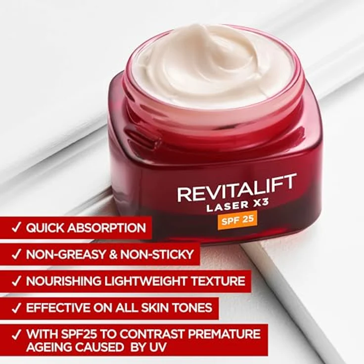 L'Oréal Paris Revitalift Laser Renew Anti-Ageing Anti-Falten-Tagescreme SPF20 50 ml Tagespflege für Damen und Herren – Bild 6