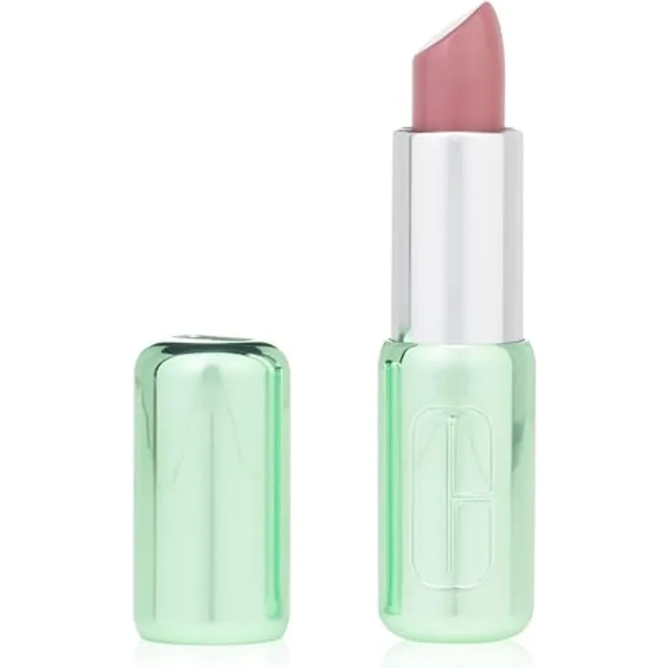 Clinique Pop Longwear Lipstick 30 Fig Pop, langlebiger Lippenstift mit integriertem Primer, 3,9 g