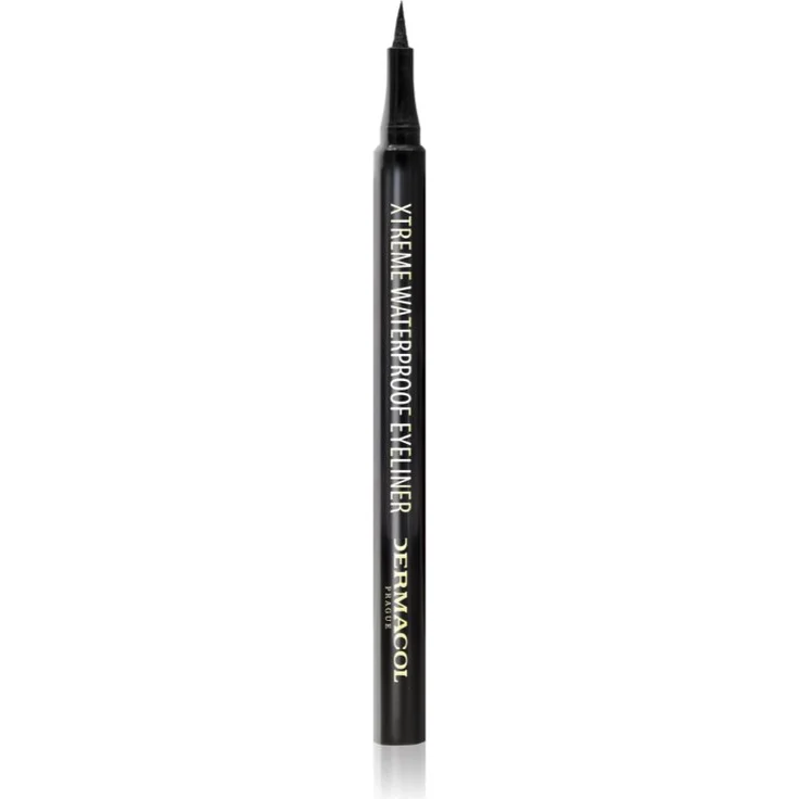 Dermacol Precise Black 20h, wasserfester Eyeliner mit präziser Anwendung, schwarz, 1 ml