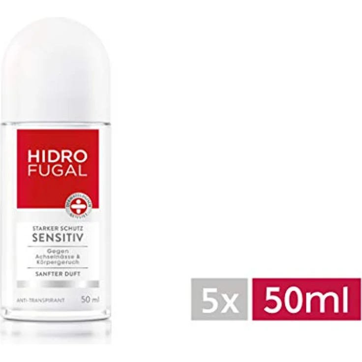 Hidrofugal Roll-On Sensitiv, 5er Pack (5 x 50 ml) – Bild 1