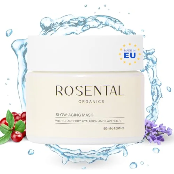 Rosental Organics Sleeping Mask Overnight Slow-Aging Balm Gesichtsmaske 50 ml