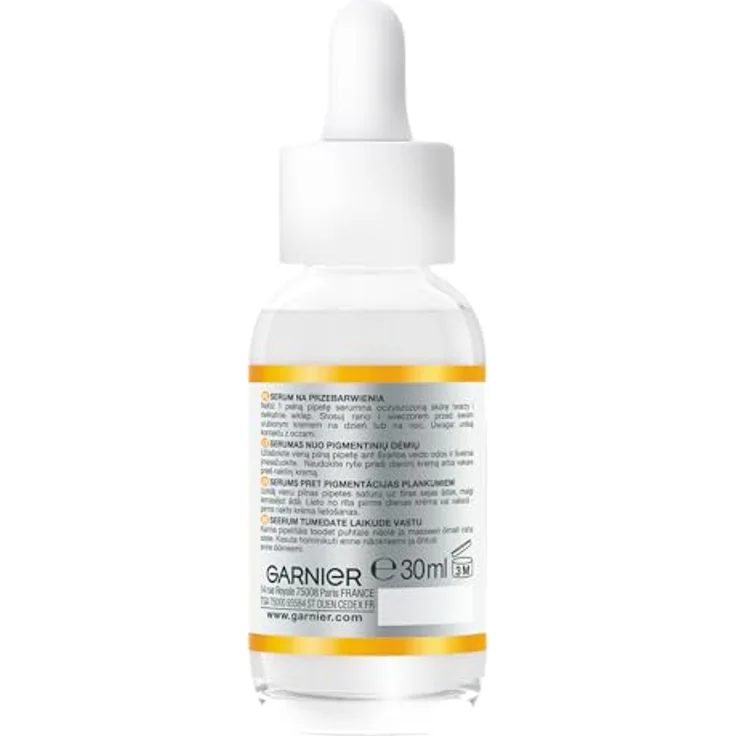 Garnier Vitamin C Serum, Aufhellendes Gesichtsserum mit Niacinamid und Salicylsäure, 30 ml – Bild 2