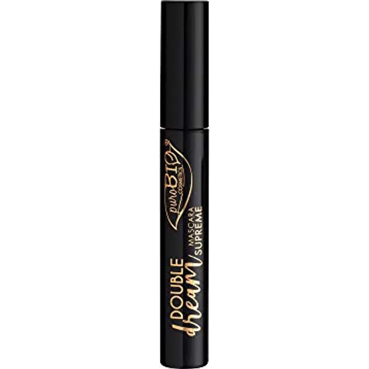 puroBIO Cosmetics Double Dream Mascara, formende Formel mit nahrhaftem Effekt, 11 ml