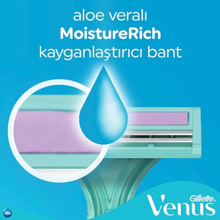 Gillette Venus 2 Simply Einwegrasierer für Damen 4 Stück – Bild 4