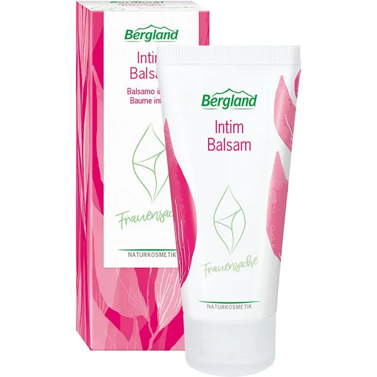 Bergland Intim Balsam 50 ml, Hautschutz & Spezialpflege mit Aloe Vera und Ringelblume