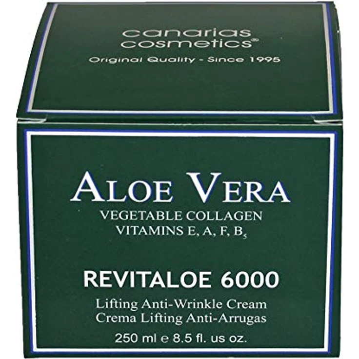 Canarias Cosmetics Revitaloe 6000 Tief wirkende Anti Falten Creme 250 ml – Bild 2