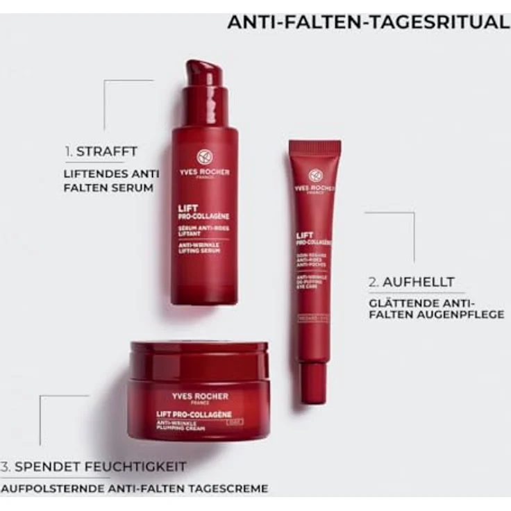 Yves Rocher LIFT Pro-COLLAGÈNE Serum - Glättet, spendet Feuchtigkeit und polstert auf - 30 ml – Bild 5