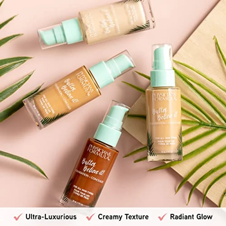 PHYSICIANS FORMULA Butter believe it! Foundation Concealer Flüssige Foundation 30 ml Light – Bild 7
