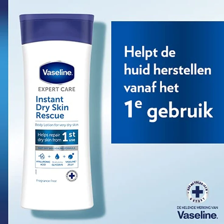 Vaseline Expert Care Instant Dry Skin Rescue Body Lotion - 1 x 400 ml – Bild 5
