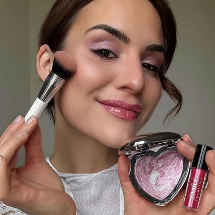 ZMILE COSMETICS Your Utensilo Brushes Pinselset mit Etui, veganes Make-up Pinselset für Damen, 7-teilig – Bild 5