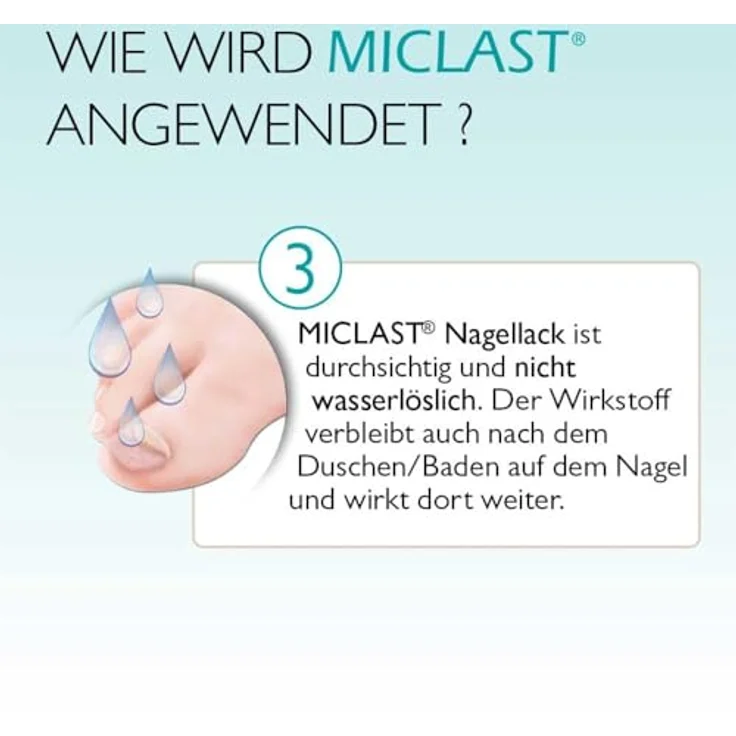 MICLAST 80 mg/g wirkstoffhaltiger Nagellack 3 ml – Bild 6