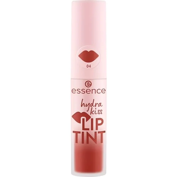 essence hydra kiss LIP TINT Nr. 04, langanhaltender roter Lippenstift, glänzend, vegan, ohne Parabene und Mikroplastik, 4ml – Bild 2