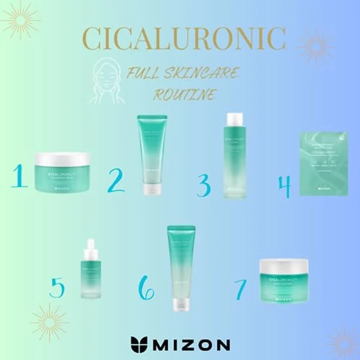 Mizon Cicaluronic™ hydratisierender Reinigungsschaum für sehr trockene und empfindliche Haut, 120 ml, vegan – Bild 8