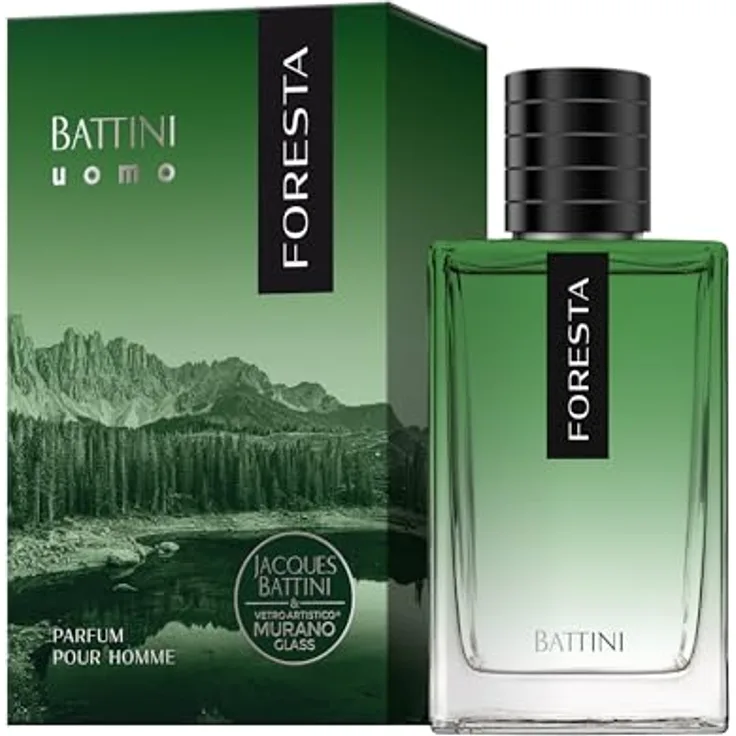 Jacques Battini Uomo Foresta, Herrenduft Parfum pour Homme, 100 ml