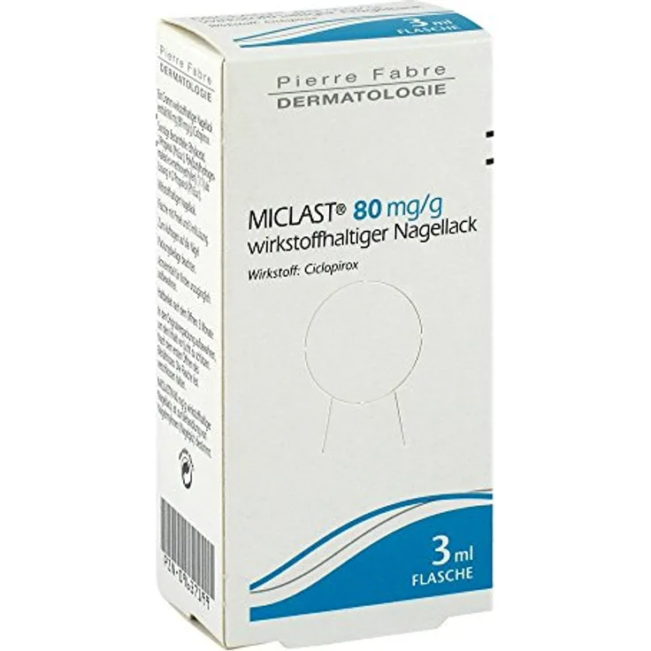 MICLAST 80 mg/g wirkstoffhaltiger Nagellack 3 ml